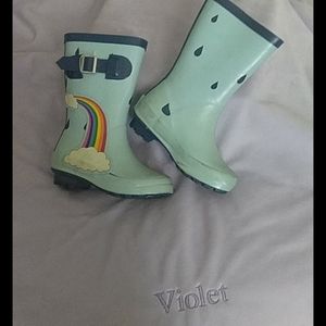 Rainbow rainboot